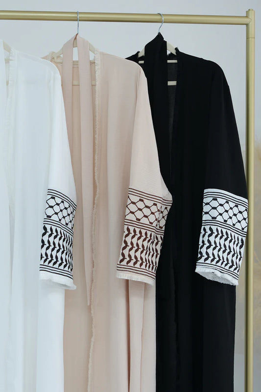 Keffiyeh Pattern Abaya
