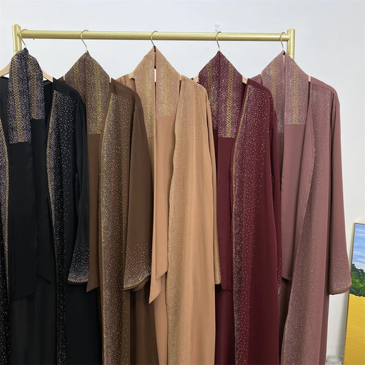 Sparkled Abaya Long Robe